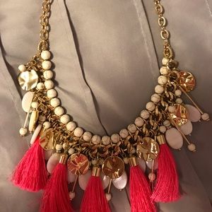 Lilly Pulitzer Statement necklace coral